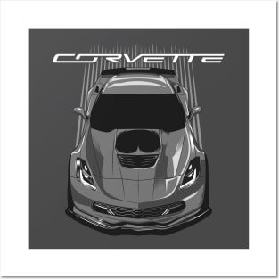 Corvette C7 Z06 - Bright Transparent/Multi Color Posters and Art